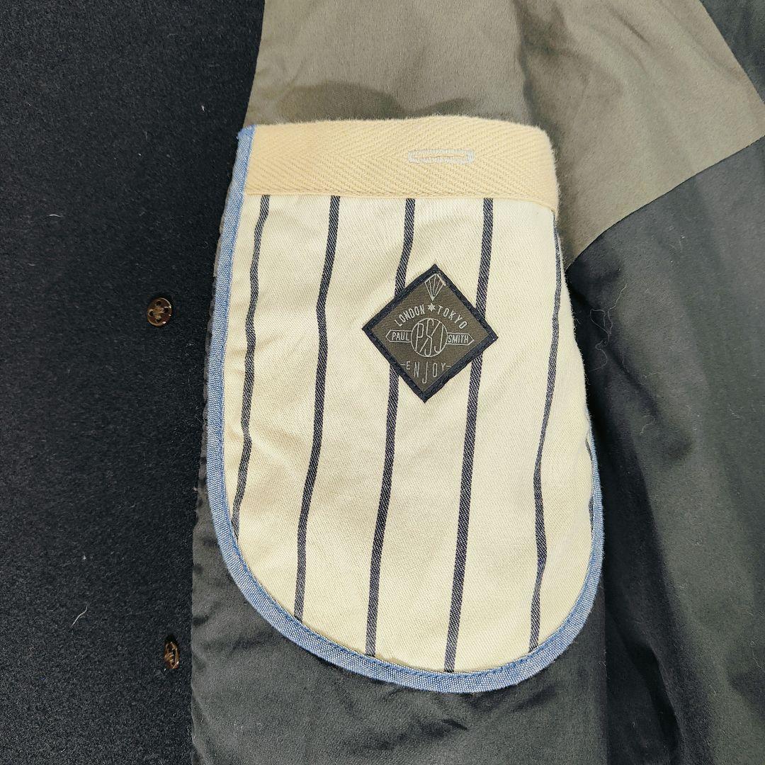 極美品 XL✨ポールスミス ピーコート ウールメルトン　紺