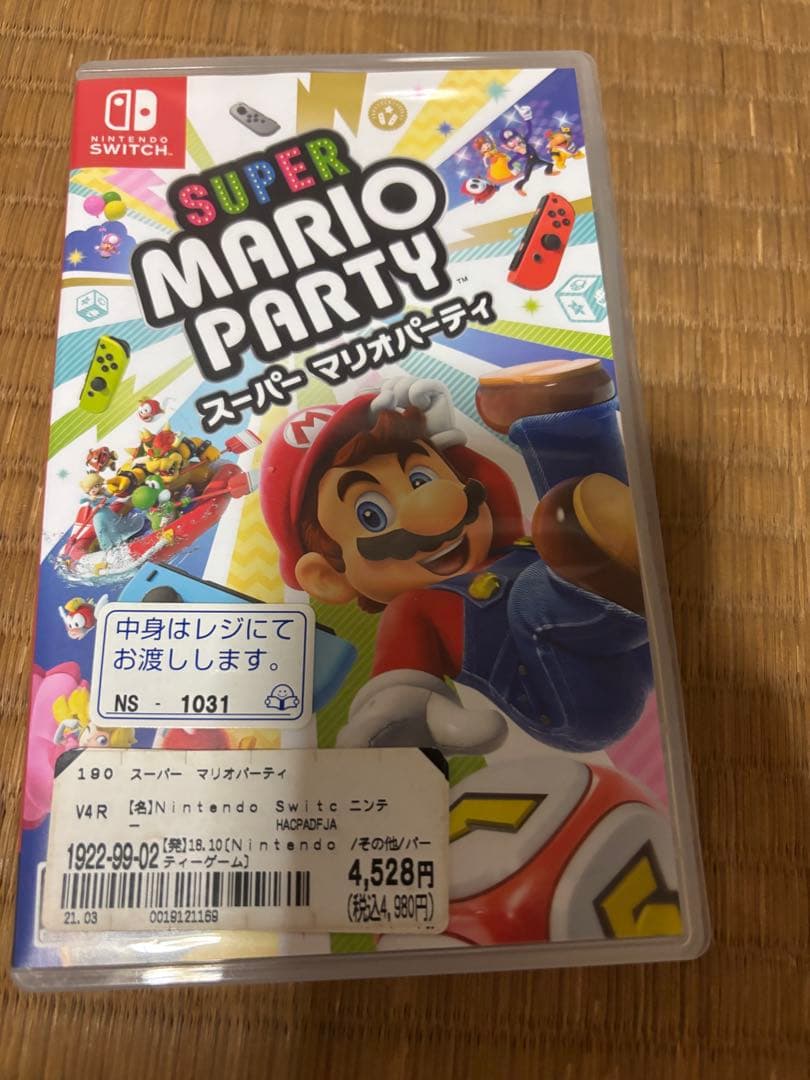 Nintendo Switch SUPER MARIO PARTY & MARIOKART 8 DELUXE