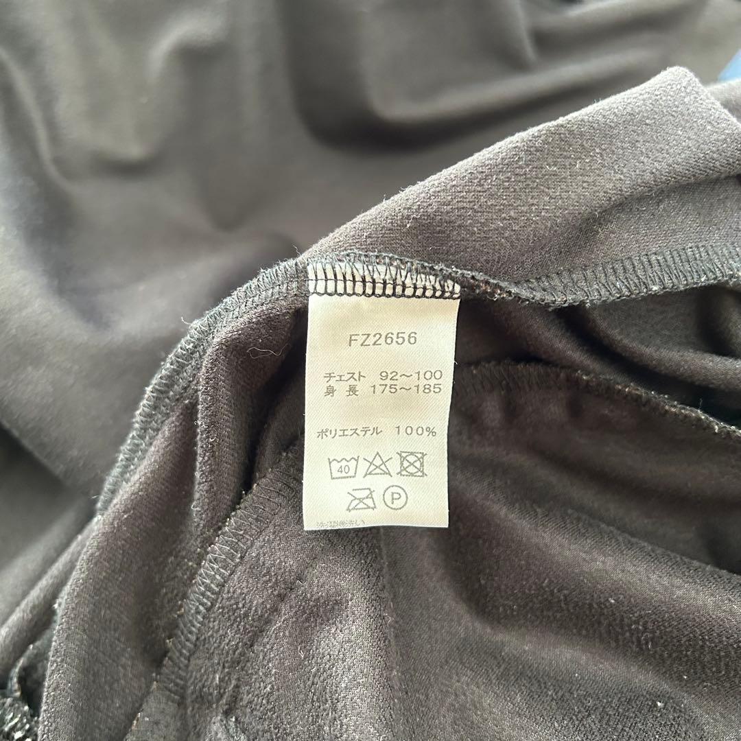 FRED PERRY ベロア ベルベット トラックジャケット ジャージ M 黒金