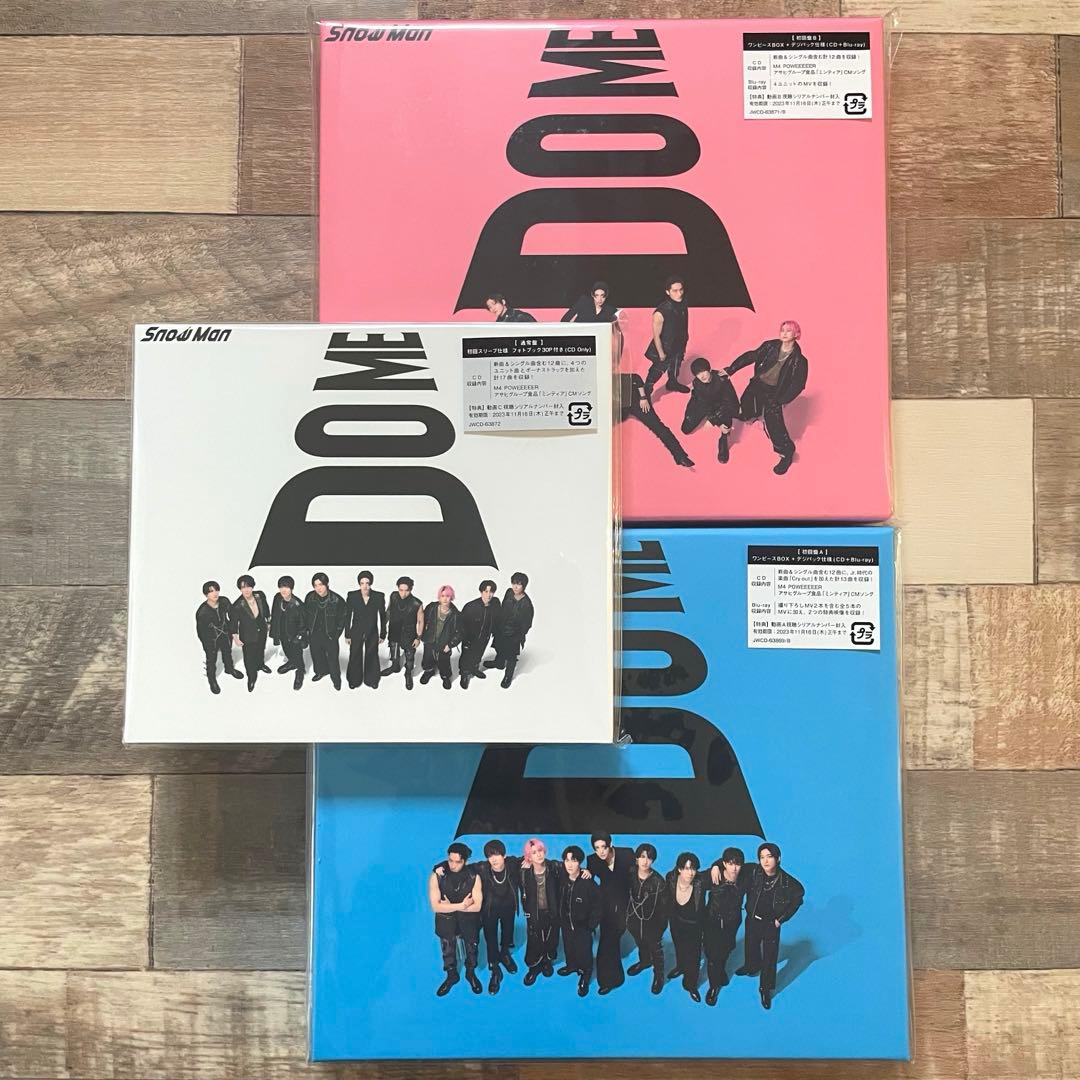 【未開封◎まとめ売り】Man iDOME 初回盤A/B 通常盤 3形態