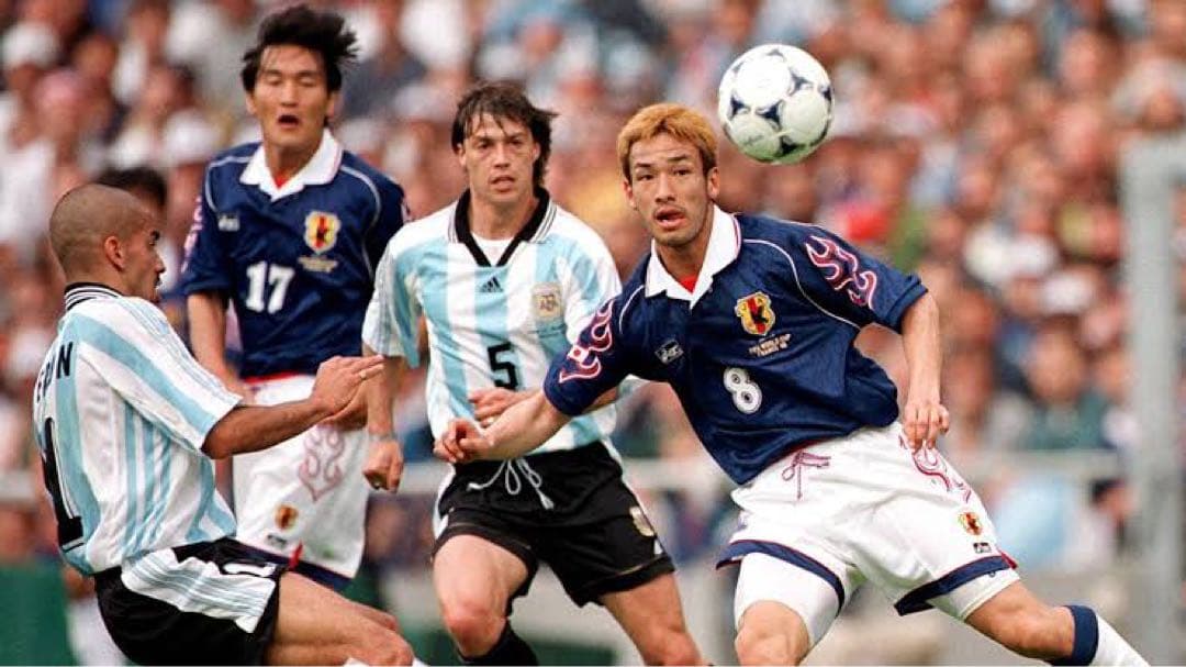 1998年日本代表 ユニフォーム　フランスワールドカップ　中田英寿