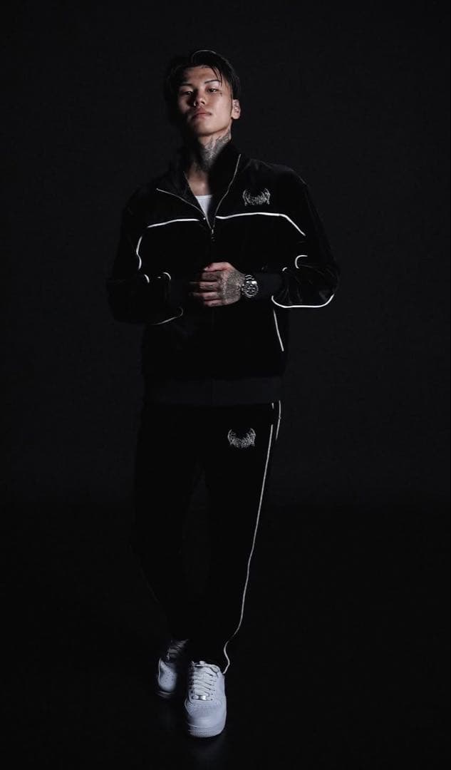 pxrgetrxxper着用 yxngbratz Velour jacket