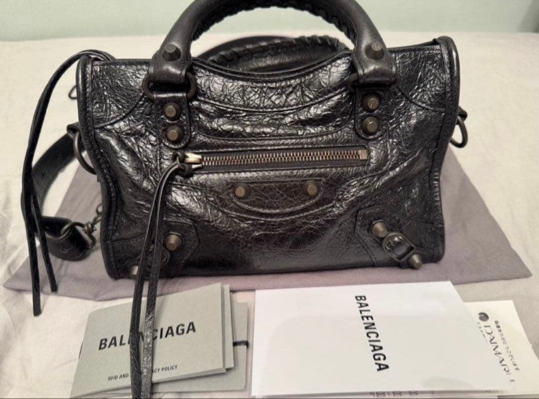 BALENCIAGA LE CITYシティミニ　バレンシアガバッグ