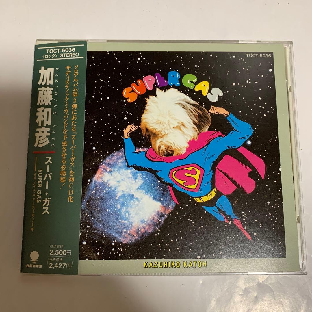 加藤和彦　スーパー・ガズ 帯付き TOCT-6036