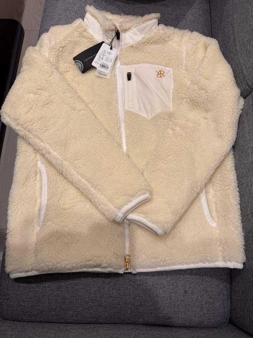 Resurrection オフホワイト フリースジャケット L