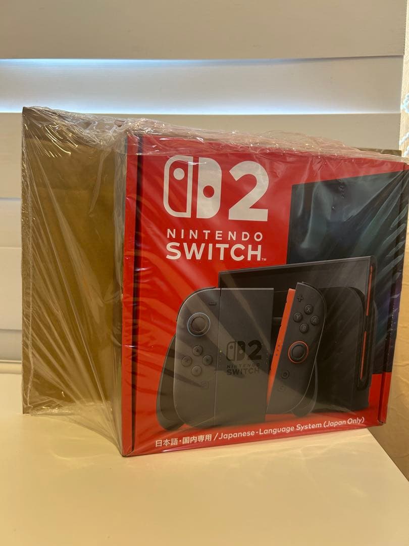 Nintendo Switch2 本体　日本語・国内専用　新品未開封