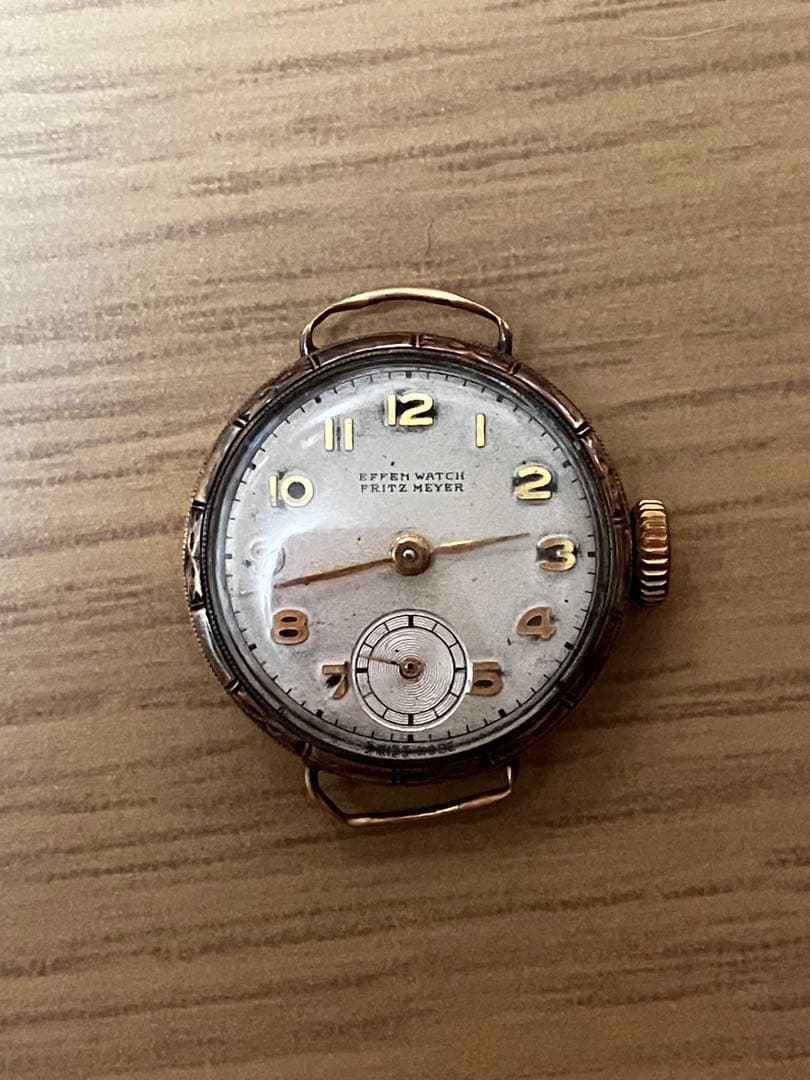 Fritz Meyer 18K ジャンク　時計