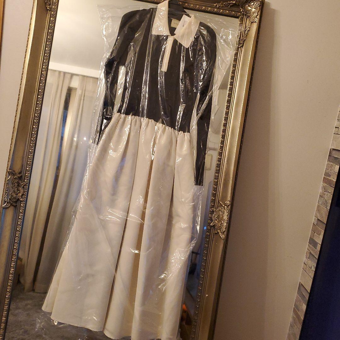 25aw 新品　ユナイテッドアローズ　フィット ＆ フレア ポロワンピース