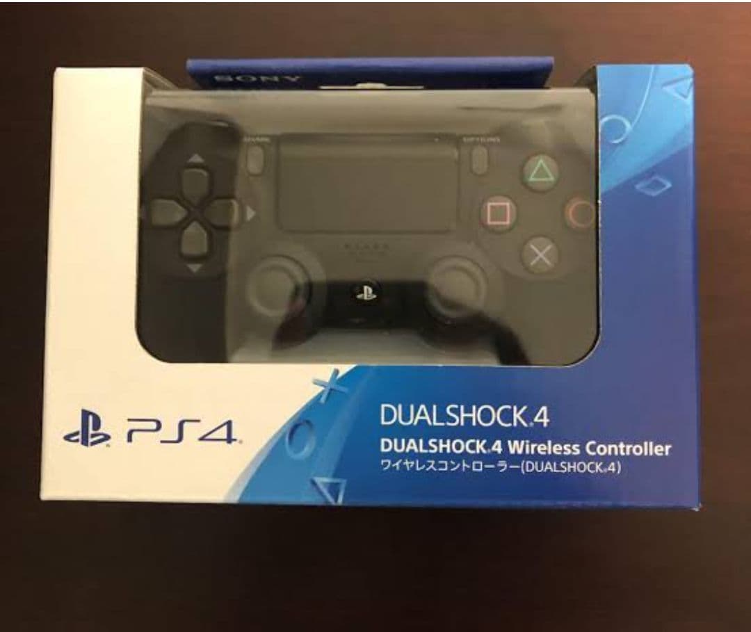 ps4 デュアルショック4黒　未開封