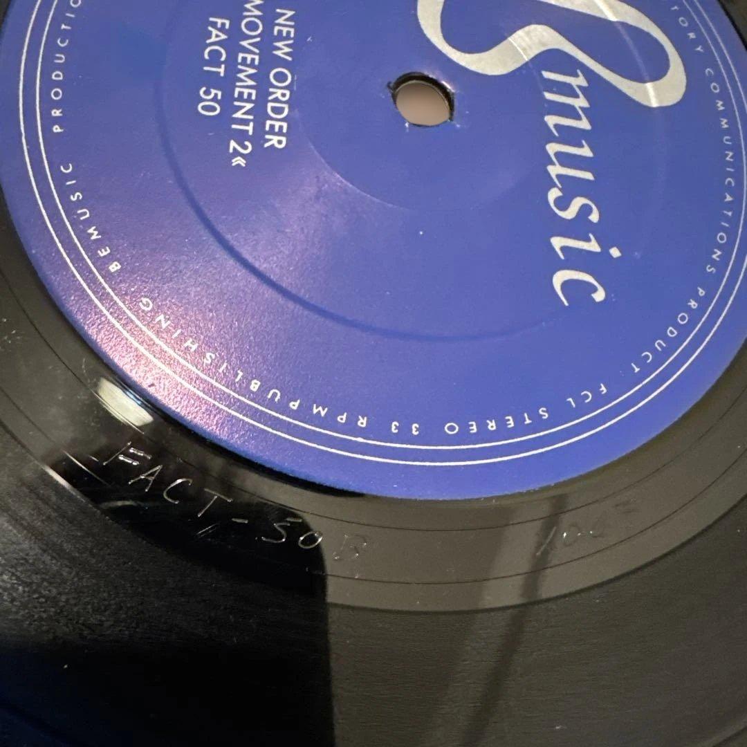 洋楽 NEW ORDER MOVEMENT FACT 50