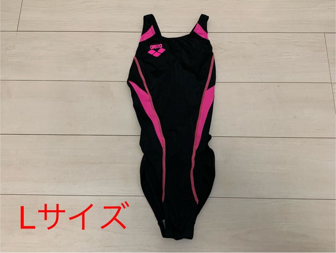 速*兎様 arena 競泳水着ブラックピンク