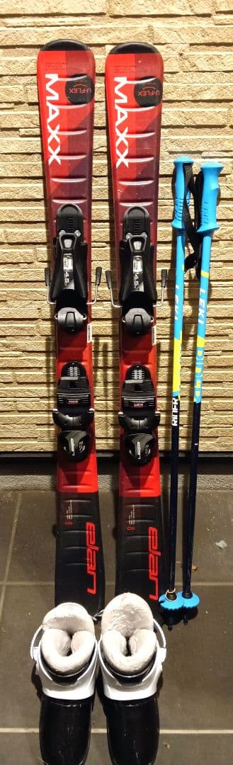 U-FLEX MAXX スキー板とLEKIポールセット