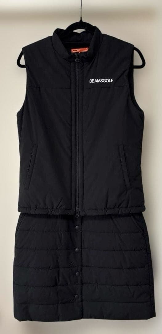 BEAMSGOLF ORANGE LABEL 3WAY 中綿ボアワンピース