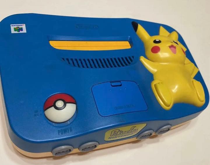 ⭐︎ピカチュウ版Nintendo 旧世代ゲーム機本体 NINTENDO 64
