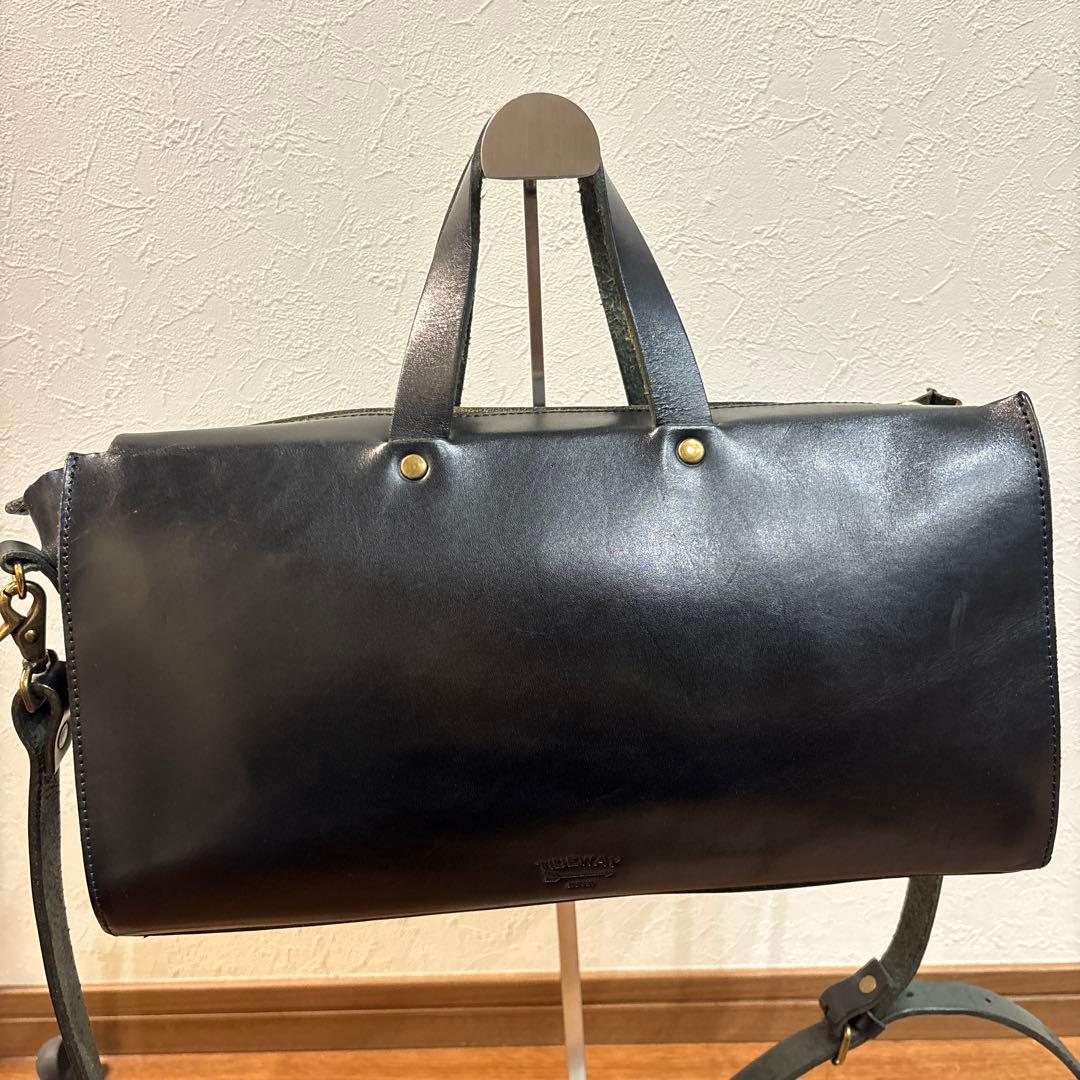 【美品】TIDEWAY LIGHT LEATHERシリーズ 2WAY ボストン