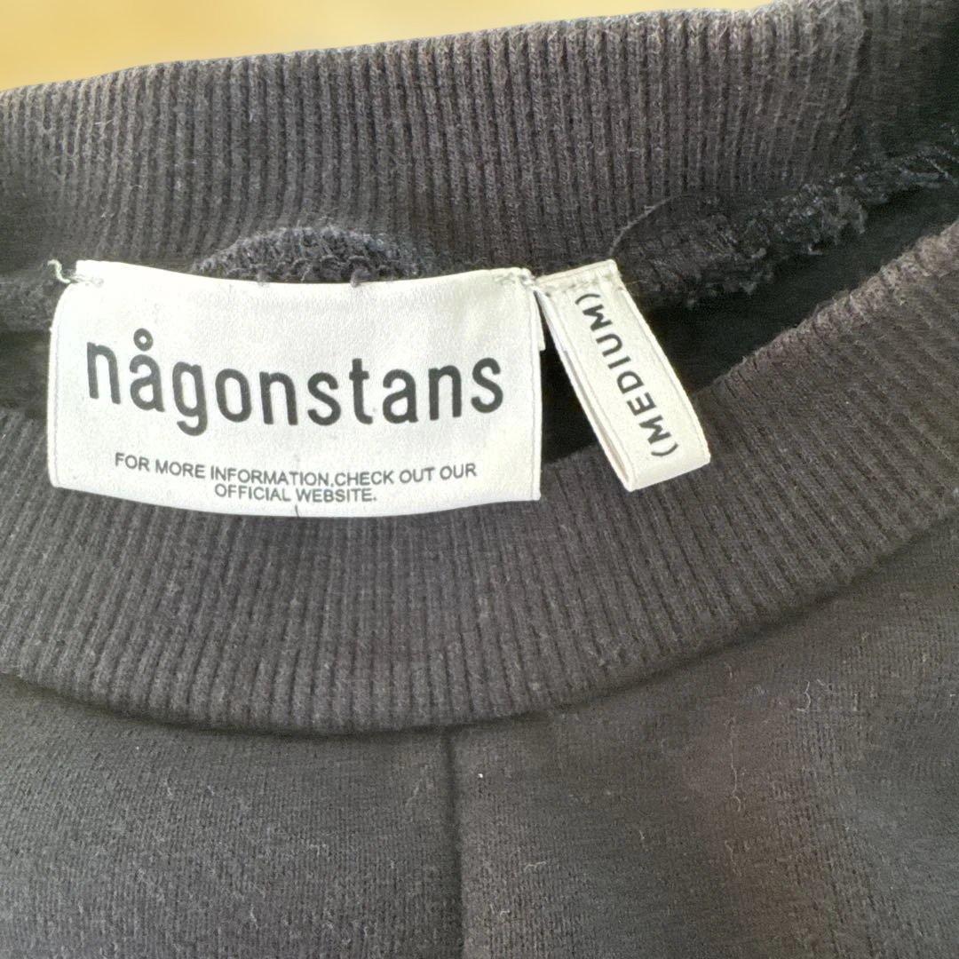 nagonstans ナゴンスタンス　フロントベンツプルオーバー　スウェット　M