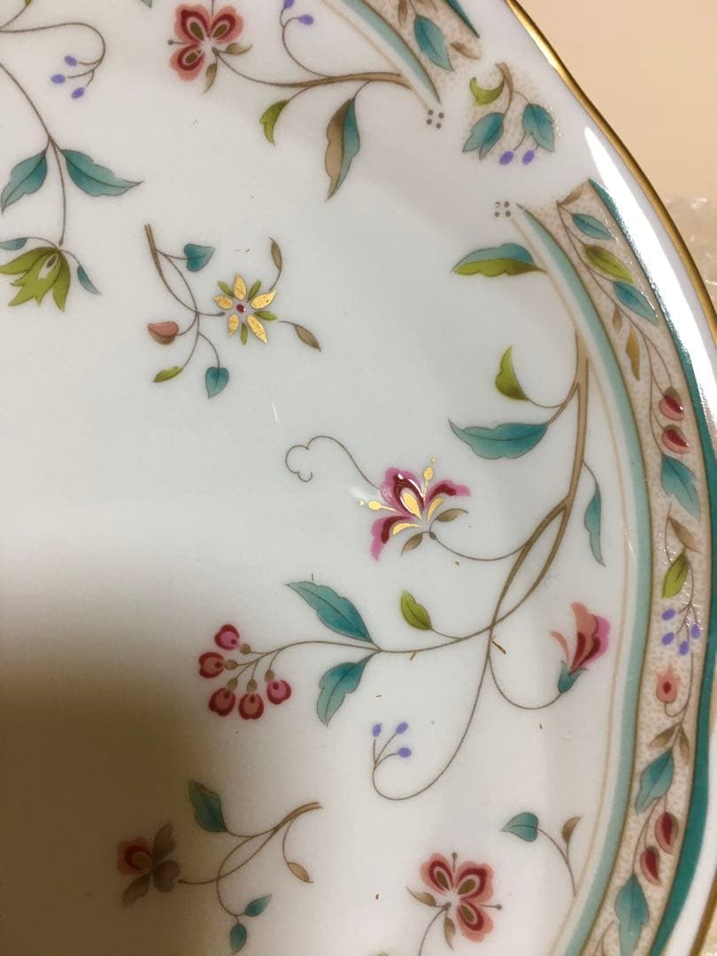 Noritake ノリタケ 花更紗 18cm プレート 6枚