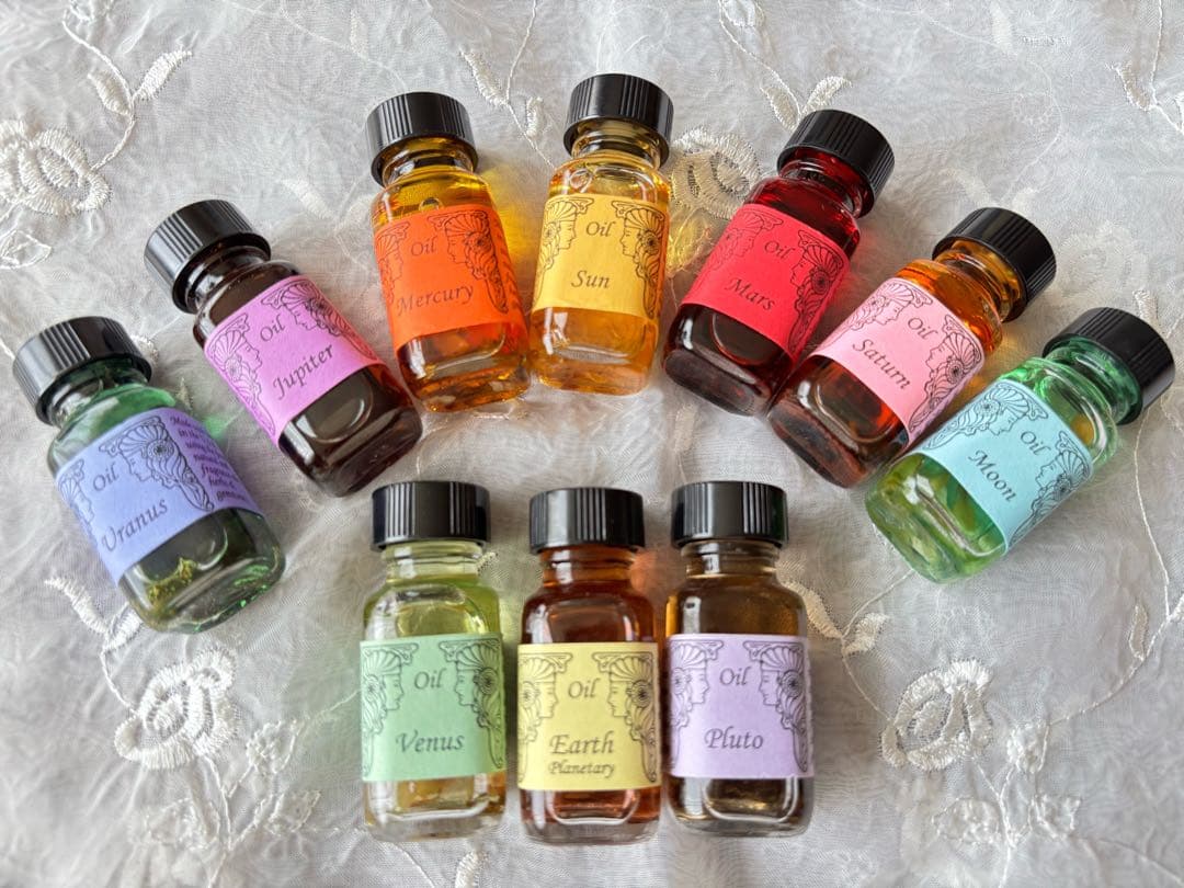 Zozozo　アンシェントメモリーオイル惑星＆星座オイルセット