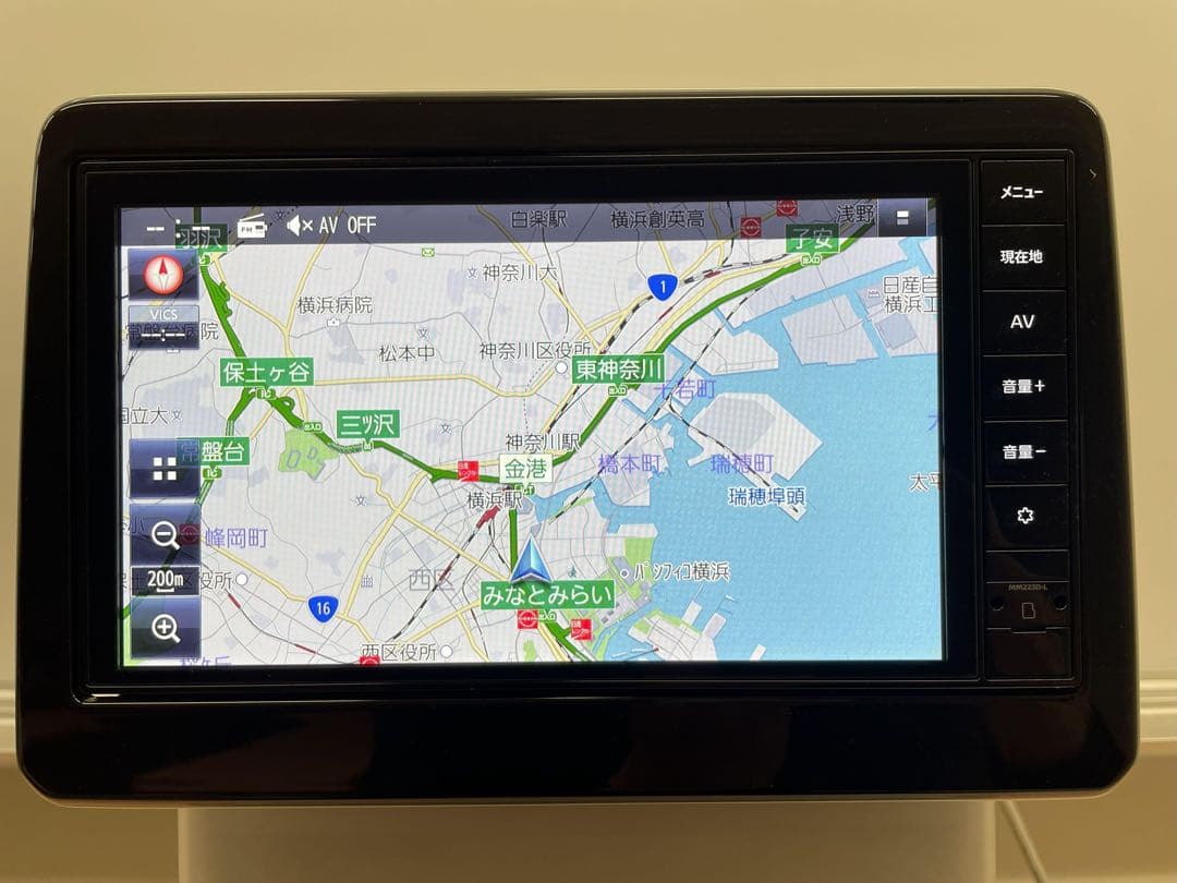 日産純正(Panasonic製)ナビ MM223D-L 9インチディスプレイ