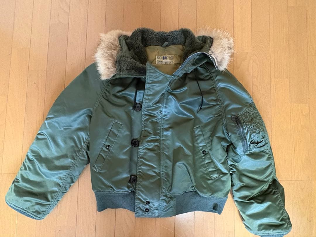 希少 80s-90s USA製 CORINTH N-2B コヨーテファー