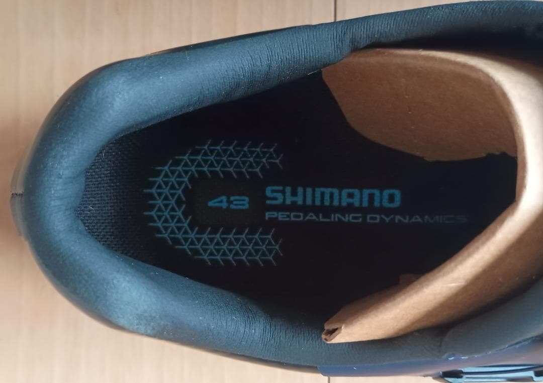 Shimano シマノ ビンディングシューズ SH-RC502 サイズ43 青