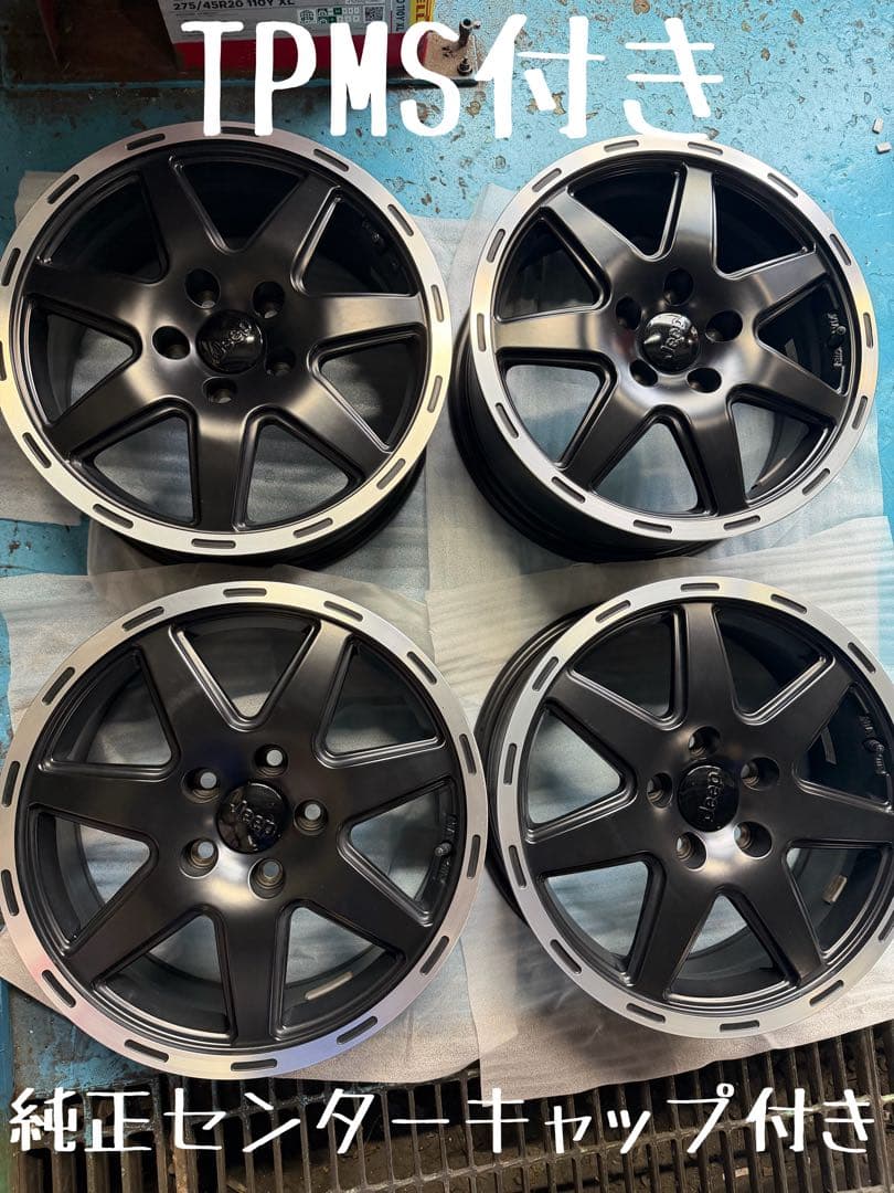 Jeep レネゲード コンパス16インチ アルミホイール ティラードクロス4本