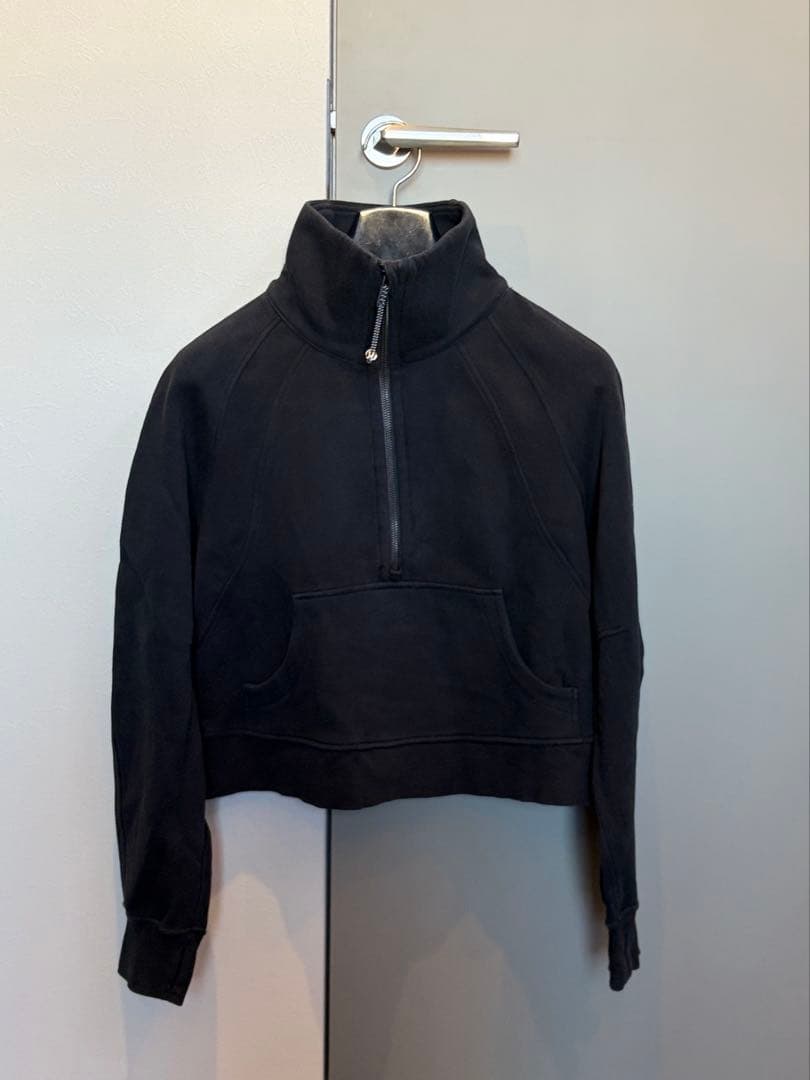 ルルレモン　Scuba オーバーサイズ ハーフジップフーディxs/s