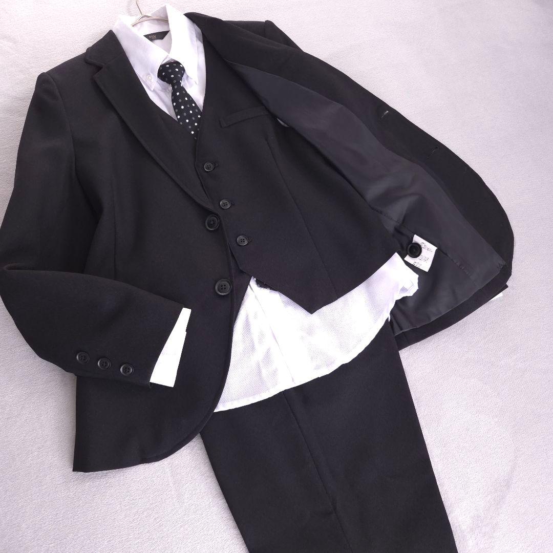 美品 BSW 150cm 7点セット 卒業式 入学式 男の子 フォーマルスーツ