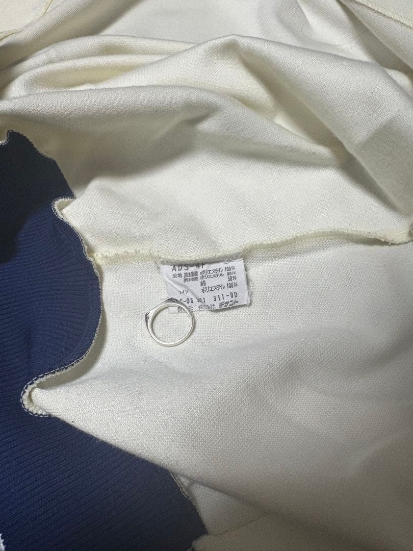 80s adidas トラックジャケット デサント製 6号 XL相当