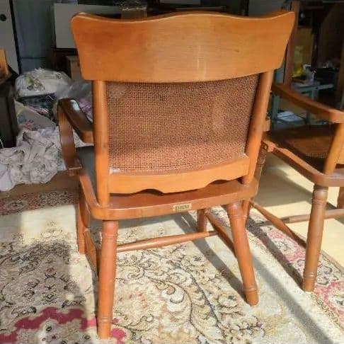 ②値下げ 早いもの勝ち★柏木工 ダイニングチェア 昭和 レトロ リビングチェア