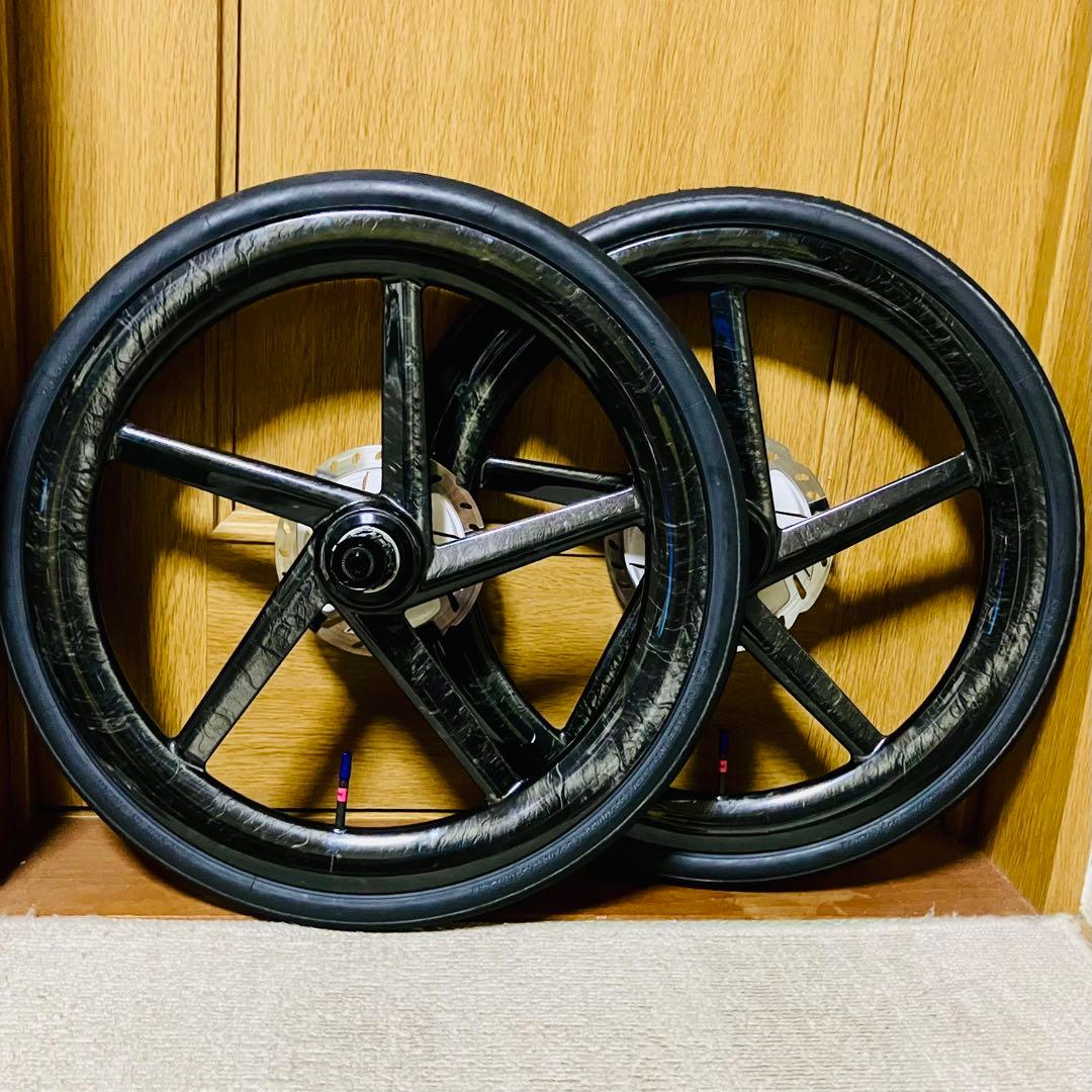 ⭕️お得 入手困難 軽量 20インチ 406 カーボン ディスクブレーキ ホイール