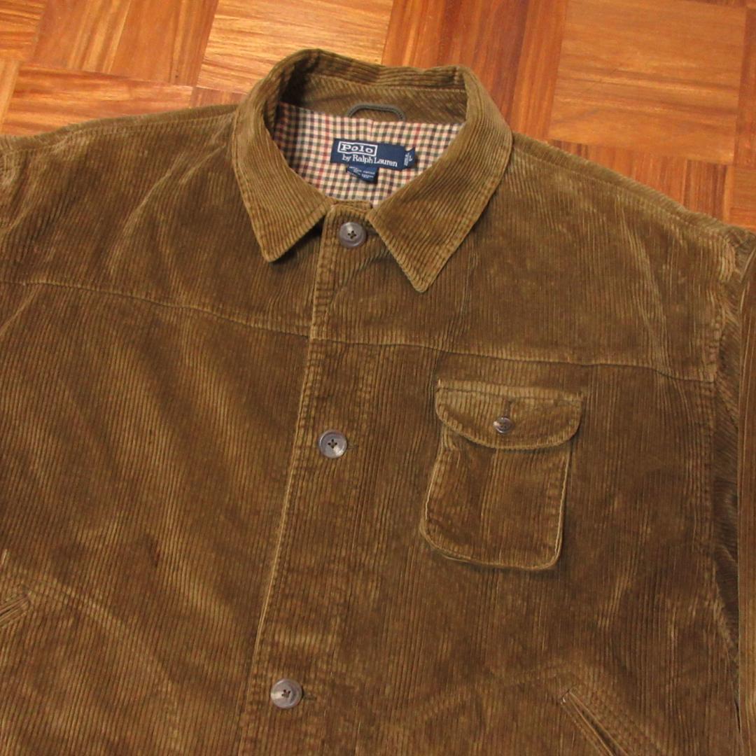 90s　RALPH LAUREN　ラルフローレン　ハンティングジャケット　L