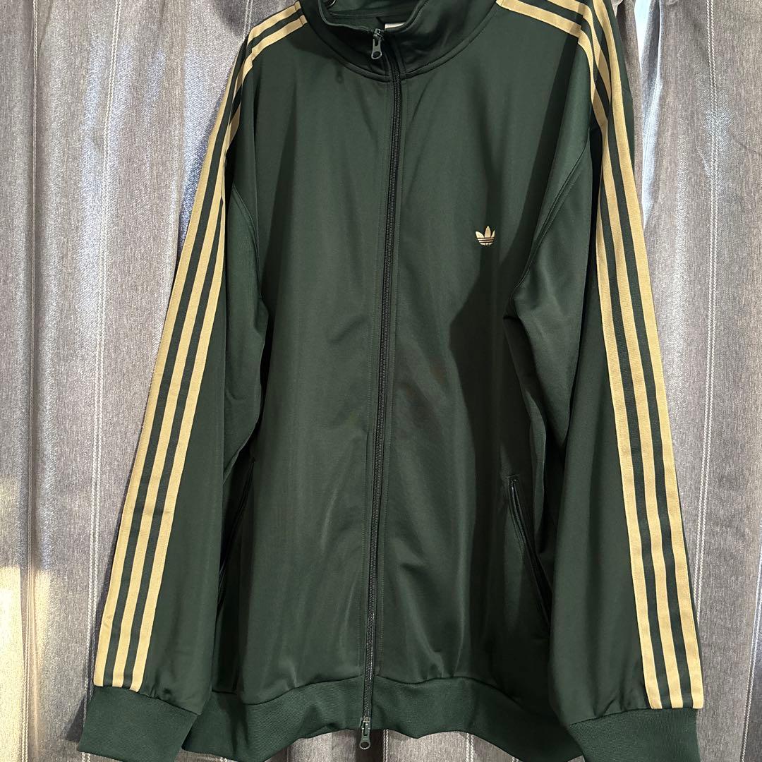 s*u様 アディダス ベッケンバウアー　トラックジャケット　グリーン　2XL