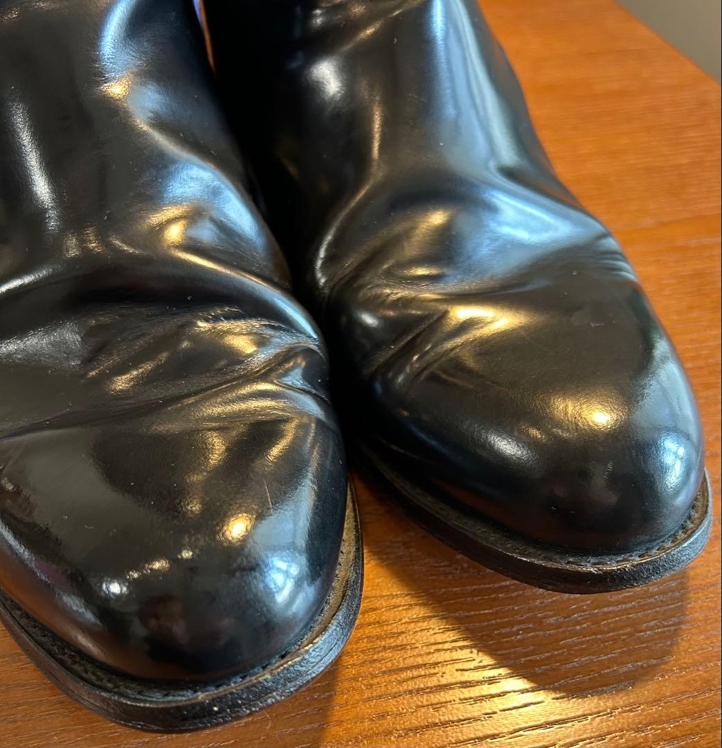 ★英国ハンドクラフト★ブラックレザージョッパーブーツ【状態良】検トリッカーズ