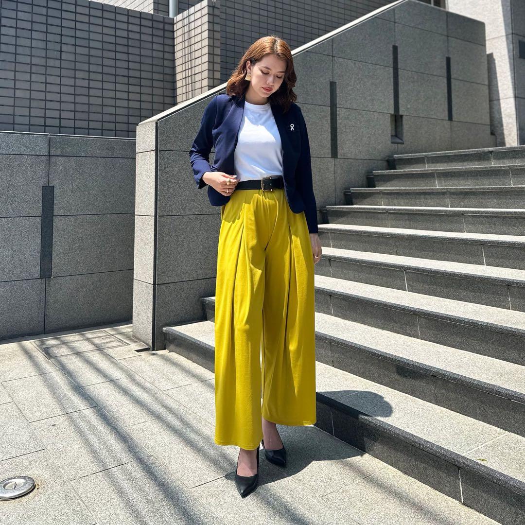 【タグなし試着のみ】セルペンティナ パートナージャケット M ネイビー