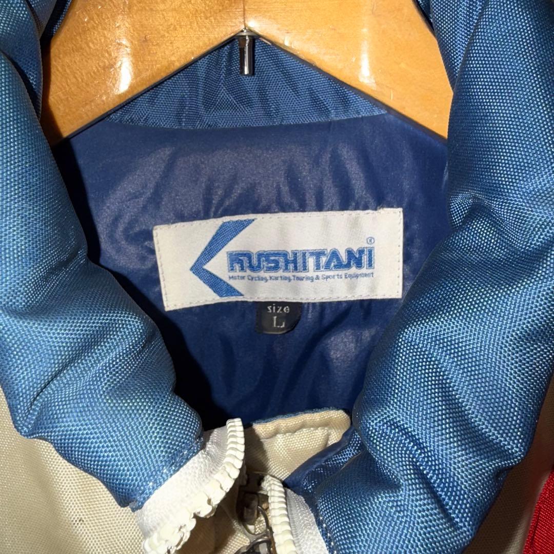 当時物　80s KUSHITANI クシタニ　ナイロンジャケット ライダース