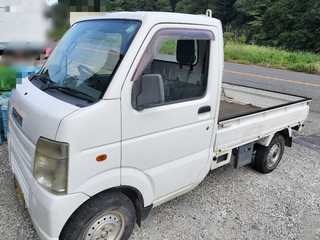 神奈川発☆　スズキ　キャリー　軽トラック　エアコン　MT　95,800km☆