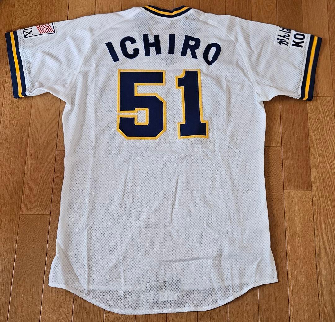 イチロー 直筆サイン入り ブルーウェーブ ユニフォーム 51