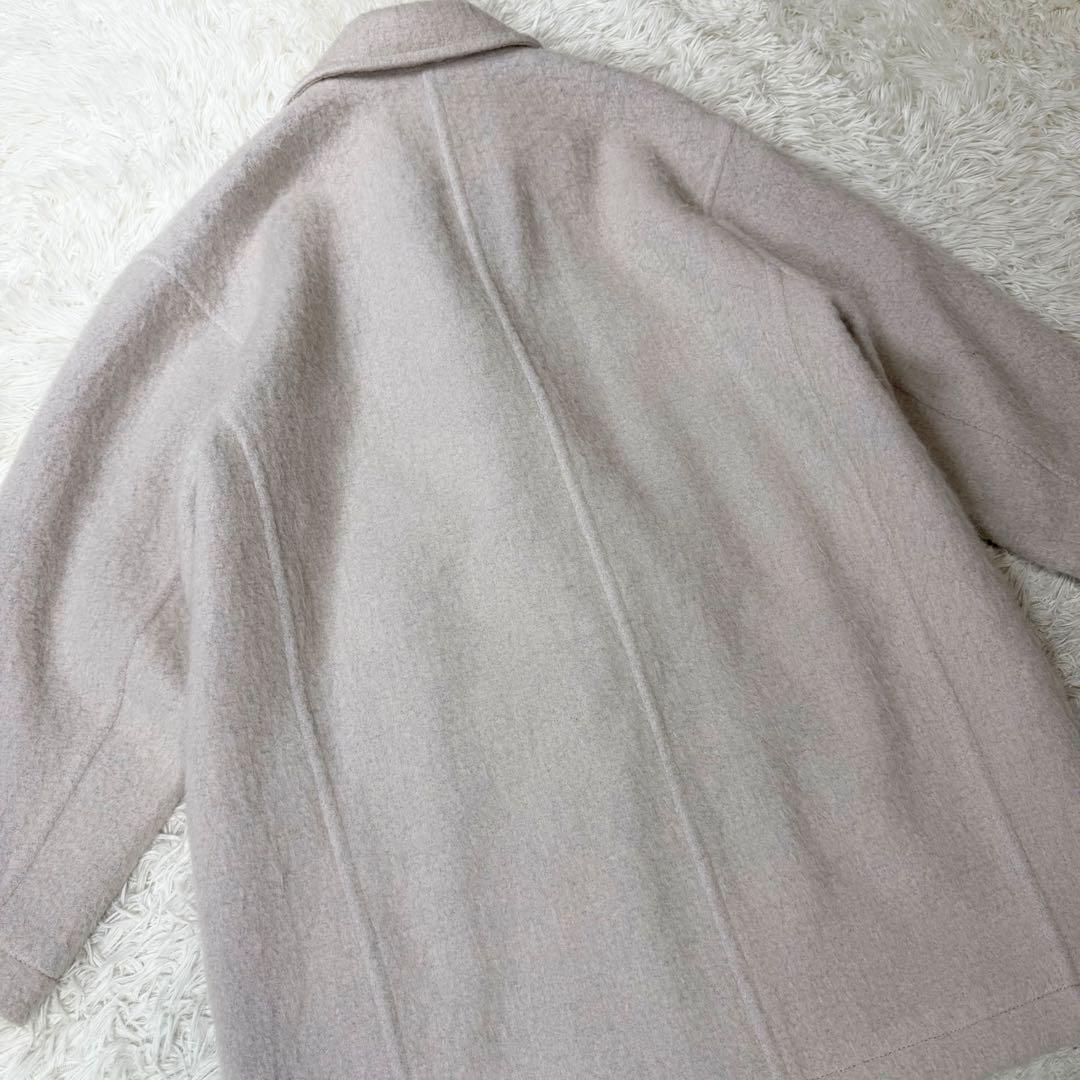 SpickandSpan ミドルシャギーコート 2023AW モヘア　ゆったり