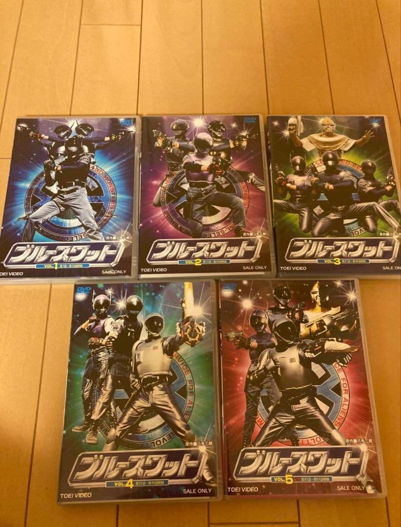 ブルースワット DVD 全5巻セット