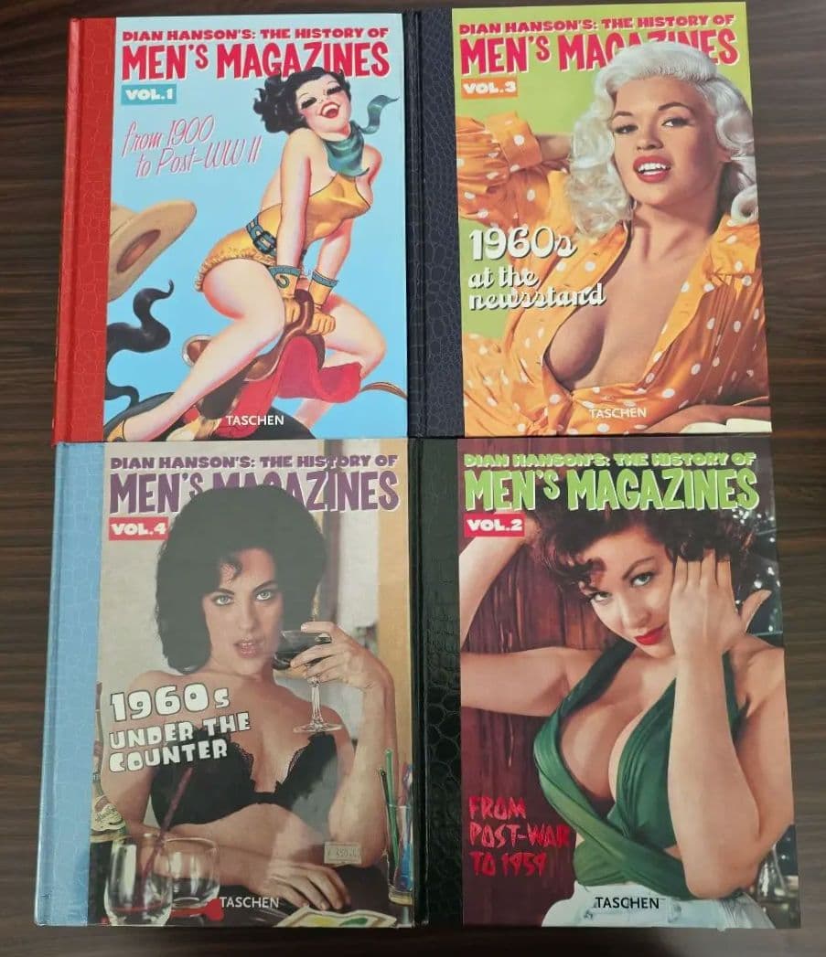 The History of Men's Magazines 全4巻セット