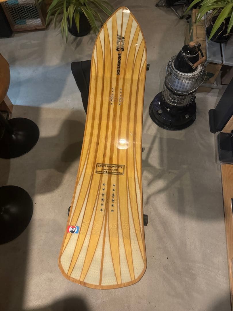 スノーボード MOSS STICK U-4 fishbone edition