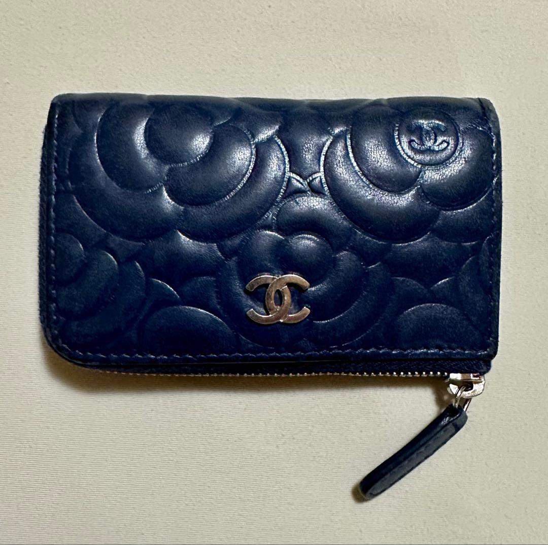 CHANEL カメリア　キーケース