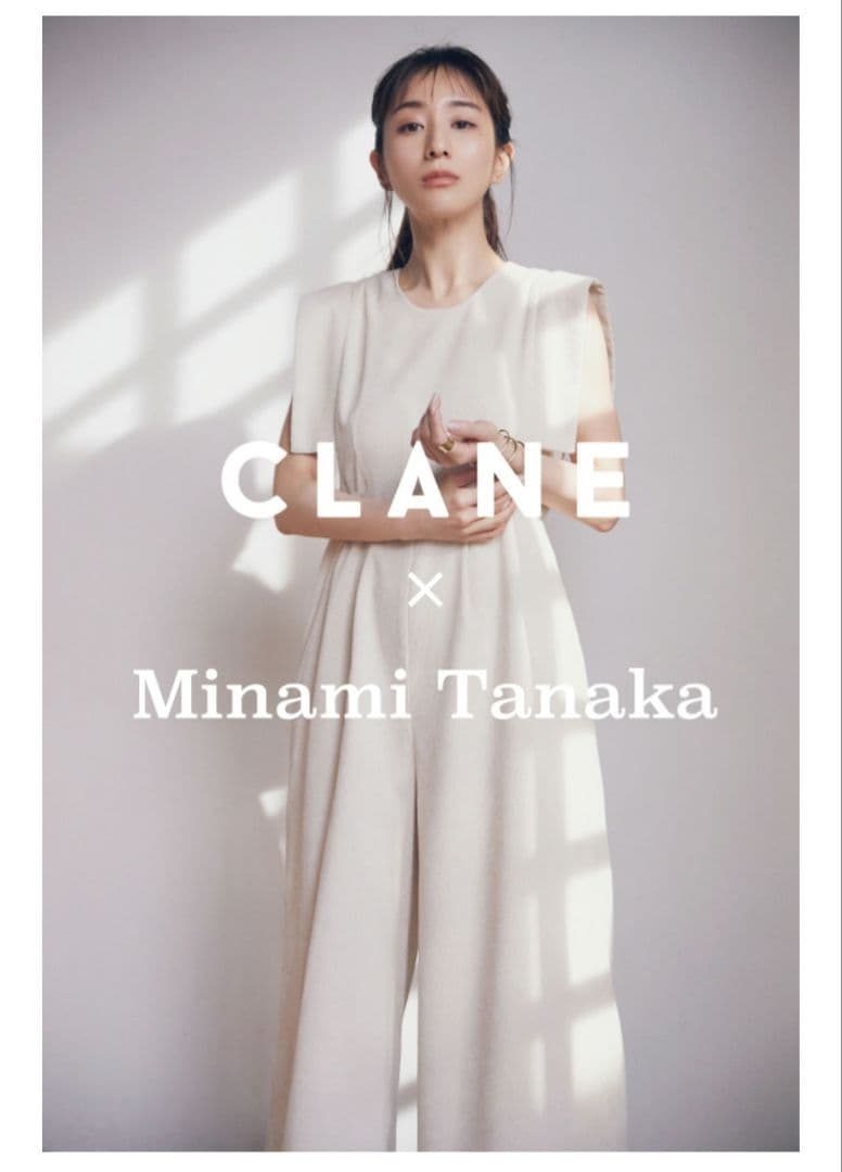 CLANE×田中みな実 スクエアスリーブオールインワン 1 クラネ
