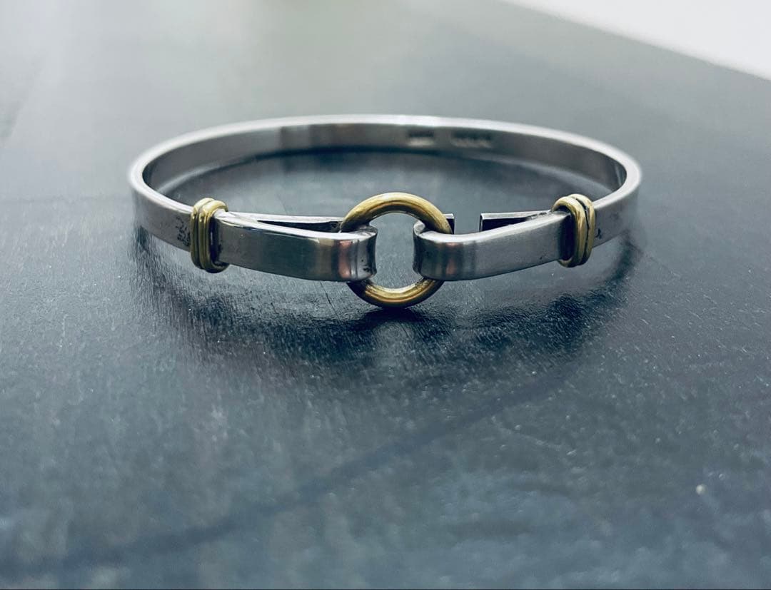 ヴィンテージ シルバーバングル　ブレスレット