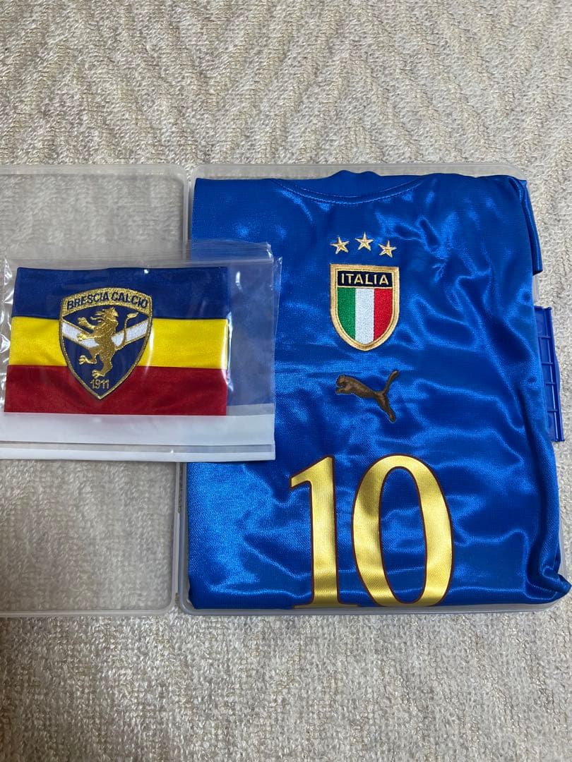 ロベルトバッジョ　イタリア代表　引退ユニフォーム　長袖　プーマ　ファンタジスタ