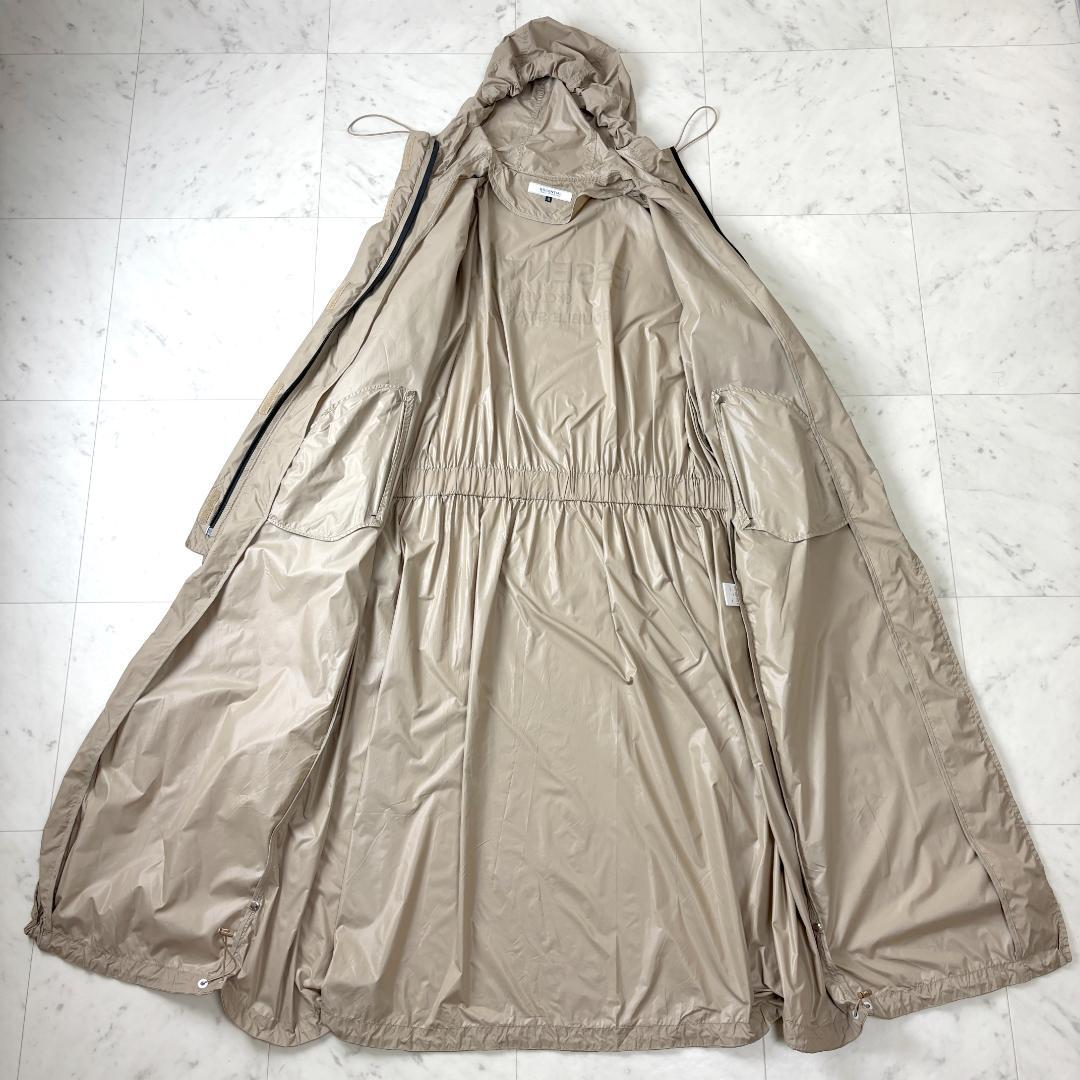 ダブルスタンダードクロージング ESSENTIAL ロングレインコート ベージュ