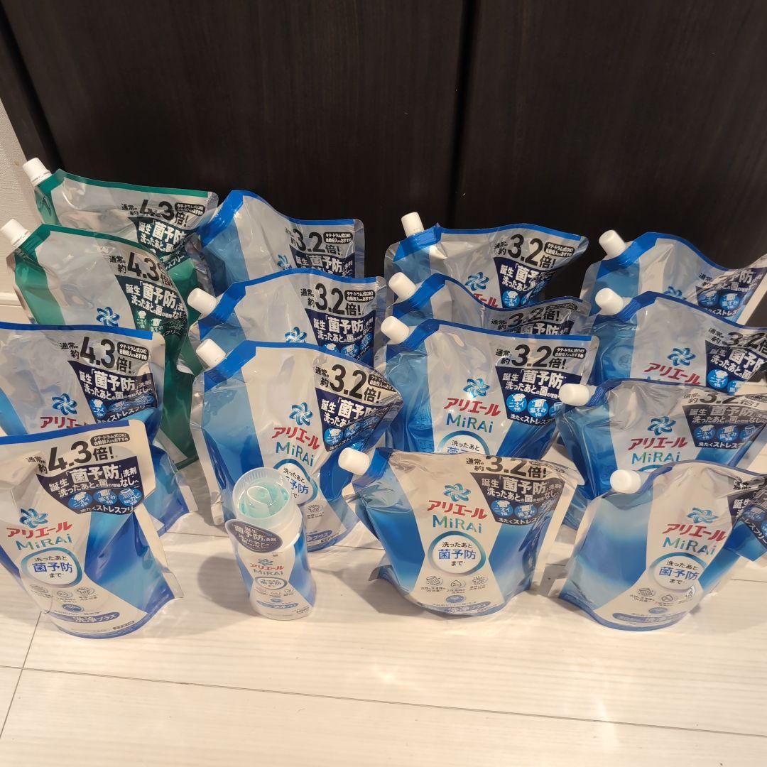 アリエール MiRAi 濃縮液体洗剤 920g 1.22kg 詰め替え