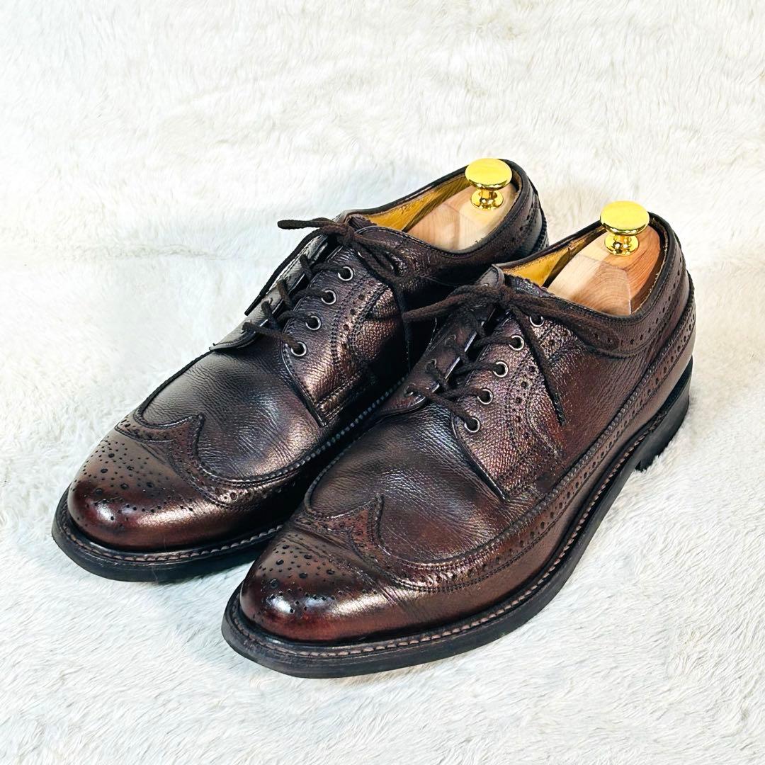 【極美品】REGAL インペリアルグレード 2235 ウィングチップ シボ革 茶