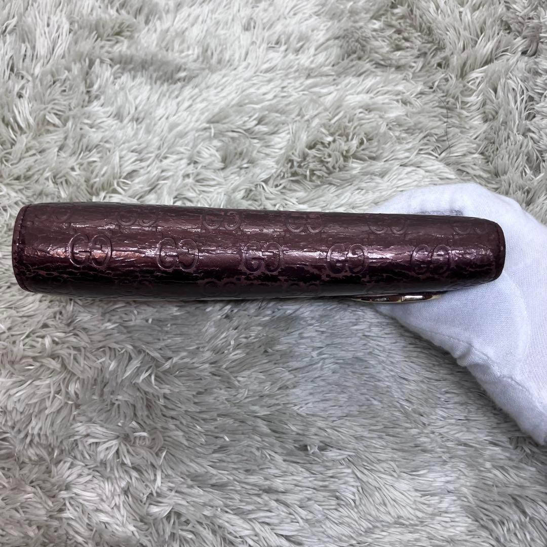 GUCCI ラブリーハート シマ GG柄 GG GGスプリーム 長財布